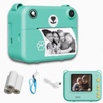 Kids Digital Camera Photography Instant Print Photo 1080P HD With Video Recorder Mini Thermal Printer Educational Birthday Gifts